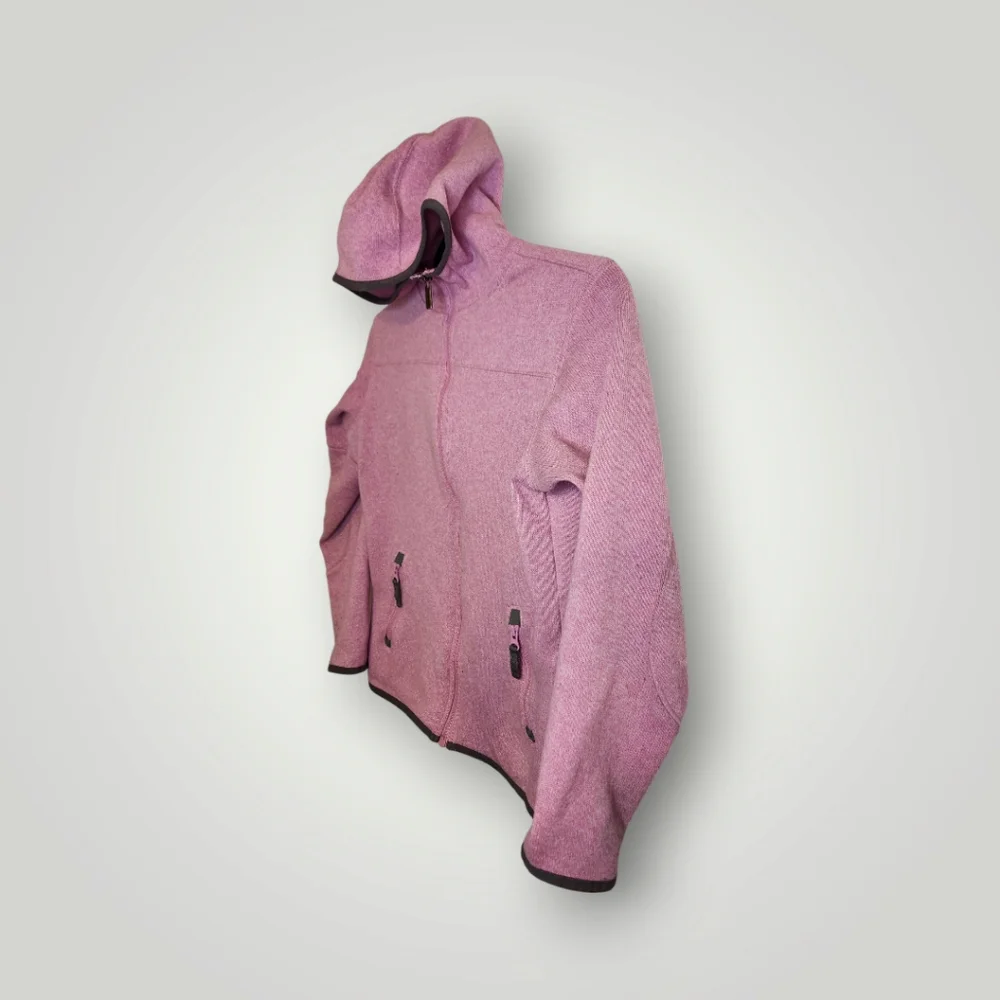 Lands' End Pink Sweater jacket Youth Sizs m 10 12